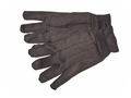 100% Cotton Brown Jersey Glove. 25 dozen.